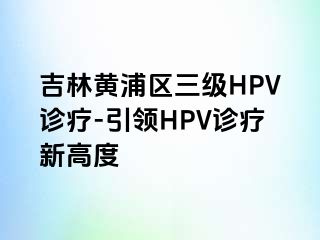 吉林黄浦区三级HPV诊疗-引领HPV诊疗新高度